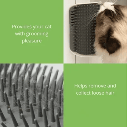 Corner Self Grooming Brush